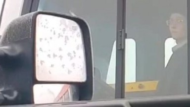 Bus driver dick flash