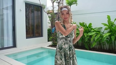 Skinny Asian Gets Wrong Massage