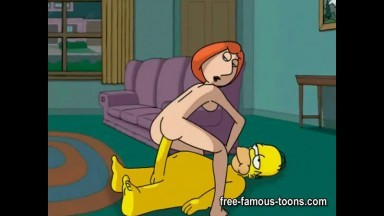 Famous toons enjoy anal