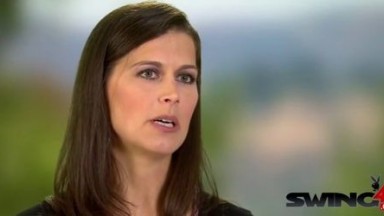 Swinger pal ready to breach three swinger babes