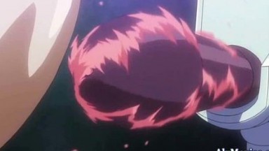 Hentai babe gets double drilled