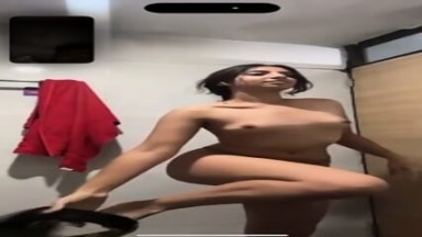 Hot Desi Model Viral Bathroom Video Strips Full Nude Fingers Wet Pussy