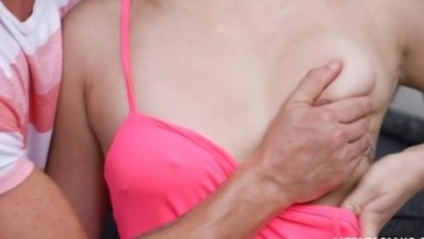 Sofias asian pussy holds Tylers hard cock