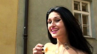 Busty Brunette With Big Boobs Rides Cock