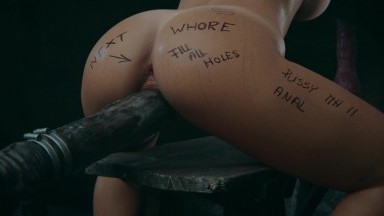 Watch a hot 3d animated cartoon of Lara Croft getting fucked by a rubber dick machine