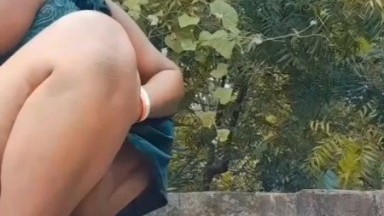 Jyoti Randi squatted and released a stream of urine onto the ground