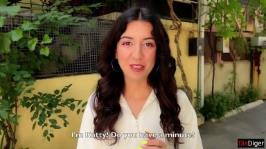 Girl Requests Facial for Public Blowjob on the Streets