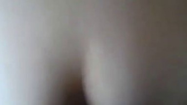 Amateur curvy milf creampied