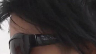 Hot amateur slut in sexy stockings rides giant dick - homemade hairy pussy and cum in mouth