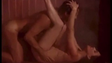 Scene of a guy giving a girl cunnilingus