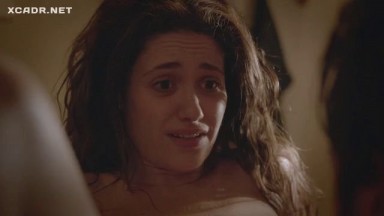 Scene with Emmy Rossum from the series "Shameless
