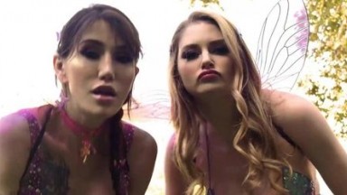 Big boobs fairy Bunny Colby got 69 position with shemale Lena Moon