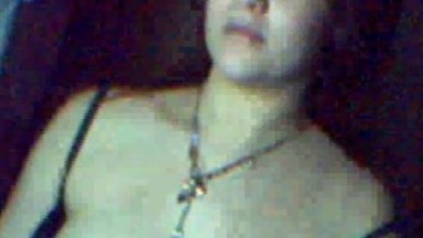 Gothic chick chatting