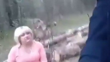 3 Women watch flasher cum