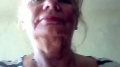 A guy fucks an old lady neighbor