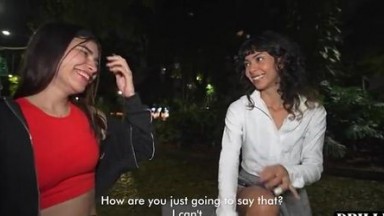 Park Threesome Pickup - Hard Anal Creampie With Teen Latina Amateur