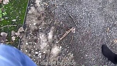 Euro girlnextdoor sucks cock for cash HD