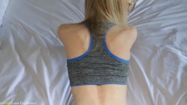 Hot anal sex with a student