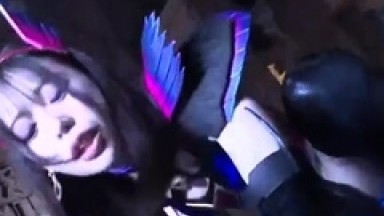 Two 3d Cartoon Cuties Are Ready For Their Bath